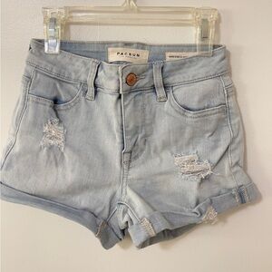 PACSUN Stretchy Jean Shorts